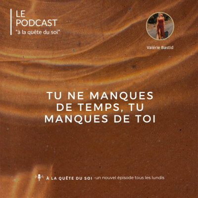 Tu ne manques pas de temps, tu manques de toi cover