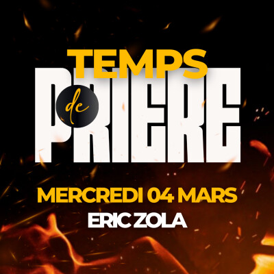 Temps de Prière - Mercredi 4 mars cover