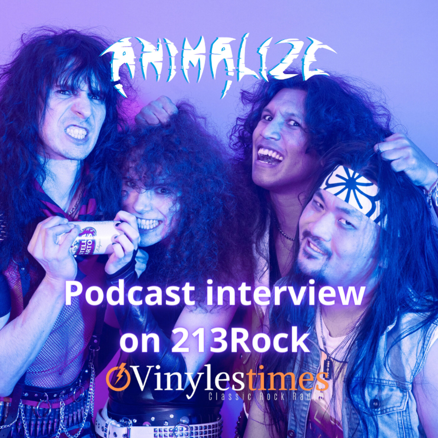213Rock Harrag Melodica Live interview with Niels Bang of Animalize 02 02 2024 on Vinylestimes Classic Rock Radio