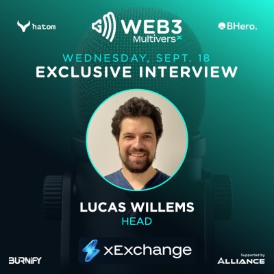 Exclusive interview with Head of xExchange - Lucas Willems in GM Web3 cover