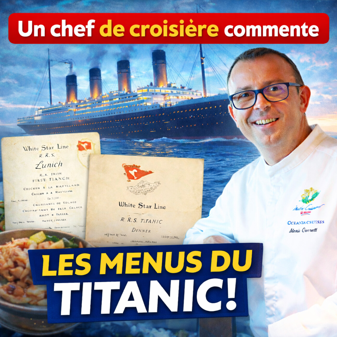 Les menus engloutis : à table sur le R.M.S Titanic episode artwork