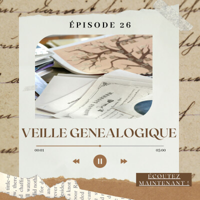 #26. La veille généalogique cover
