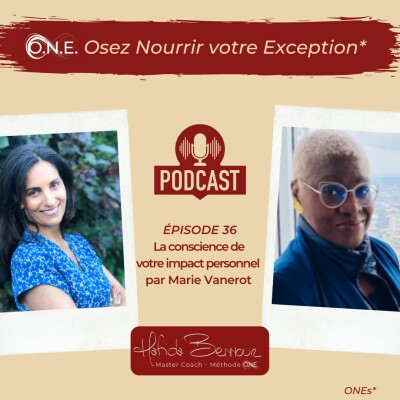 #36 - Marie Vanerot - " La Conscience de votre impact personnel " cover