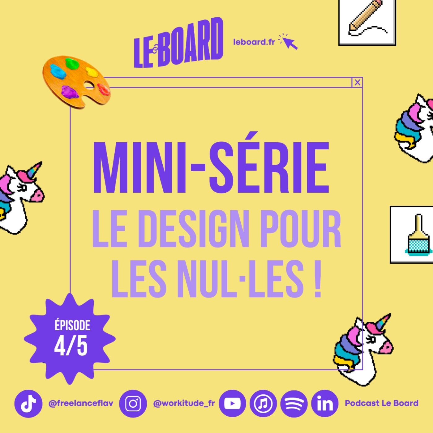 LE BOARD - podcast freelance & solopreneur : génère des revenus réguliers et augmente ta liberté d\'indépendant (par Flavie Prévot)