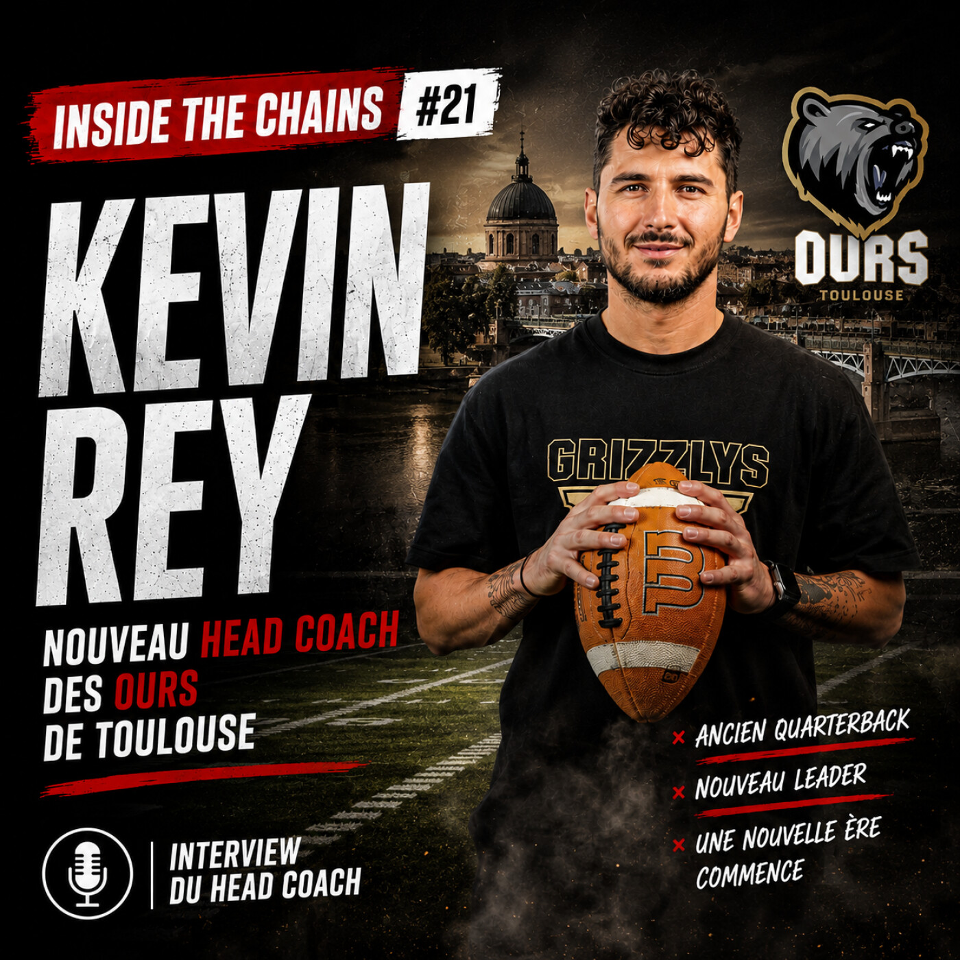 Inside The Chains #21 : Des Scorpions aux Ours, le parcours de Kevin Rey, un coach très prometteur episode artwork
