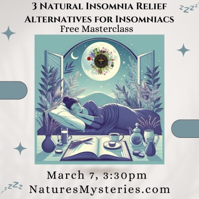 3 Natural Insomnia Relief Alternatives for Insomniacs cover