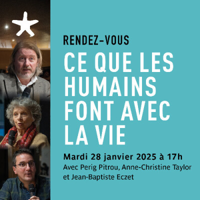 Les rendez-vous du salon de lecture - Ce que font les humains font avec la vie cover