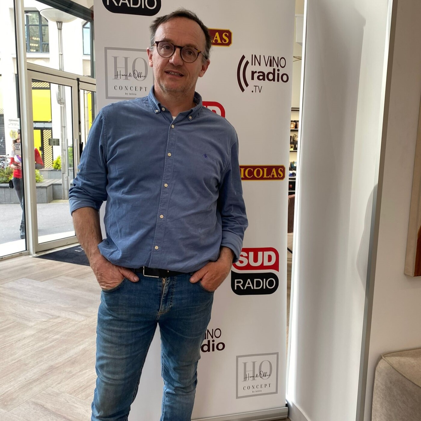 1284e émission - Gilles Bonnefoy et orange la couleur qui signe les VDF