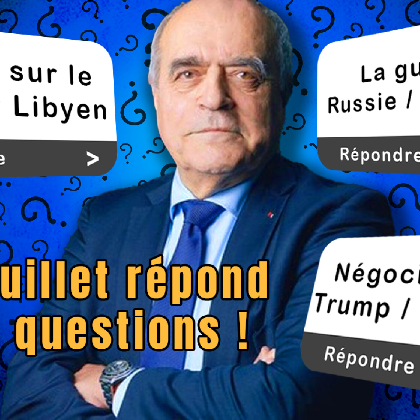 Alain Juillet répond à vos questions !