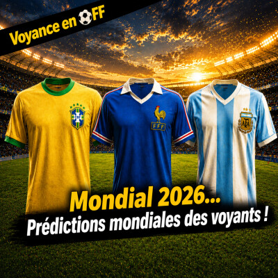Spécial voyance Coupe du Monde 2026 - Prédictions d'une sélection de voyants internationaux EP2-06/06 11:31 cover