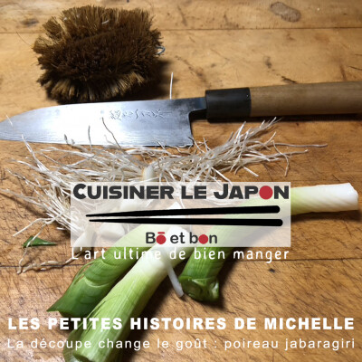 LES PETITES HISTOIRES DE MICHELLE - La découpe change le goût : le poireau jabaragiri cover