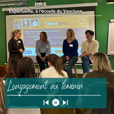 L'engagement au feminin - Table ronde Talent’elles avec l’APEC Avignon cover