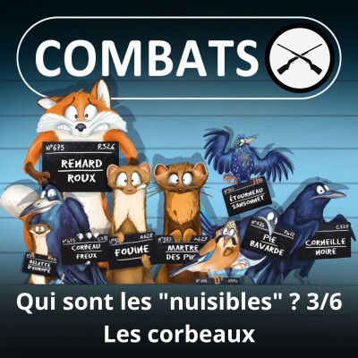 S05E73 Les "nuisibles" 3/6 : Corneille noire et corbeaux freux (Frédéric Jiguet) cover