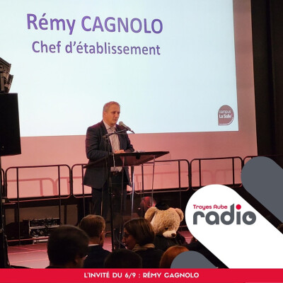 L'INVITÉ DU 6/9 - Rémy Cagnolo cover