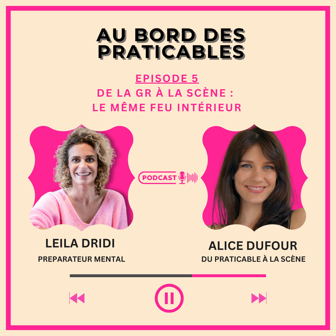 Au bord des praticables