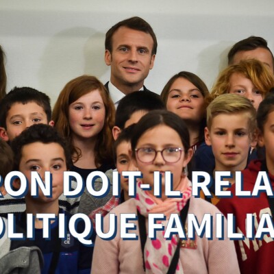 La question du jour: Emmanuel Macron doit-il relancer la politique familiale? cover