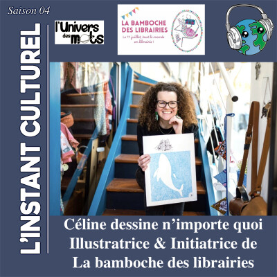 Céline, illustratrice lyonnaise, crée « La bamboche des librairie » ce samedi 11 juillet cover