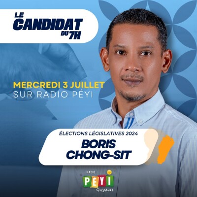 Le candidat du 7h | 03 juillet 2024 | Boris Chong-Sit cover