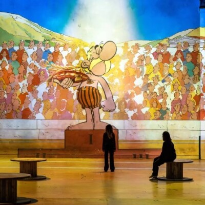 Par Toutatis ! Direction l'atelier des lumières de Paris ! cover