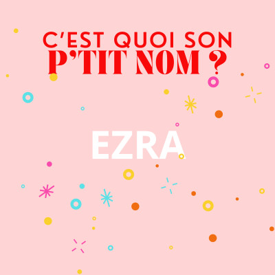 Ezra, vive l'appli pour matcher des prénoms cover