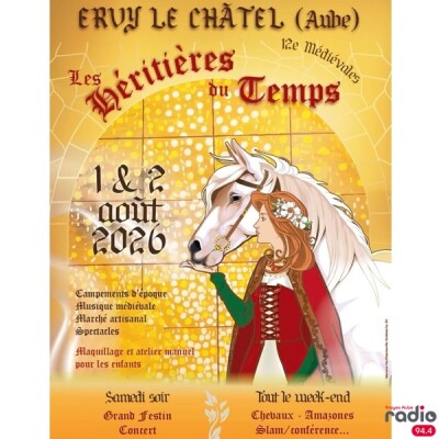L'INVITÉ DU 6/9 - Pierre Flavigny, le président des Médiévales d'Ervy-le-Châtel cover