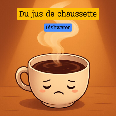 Expression française : "Du jus de chaussette" cover