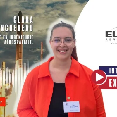 Clara Banchereau, étudiante à ELISA Aerospace cover