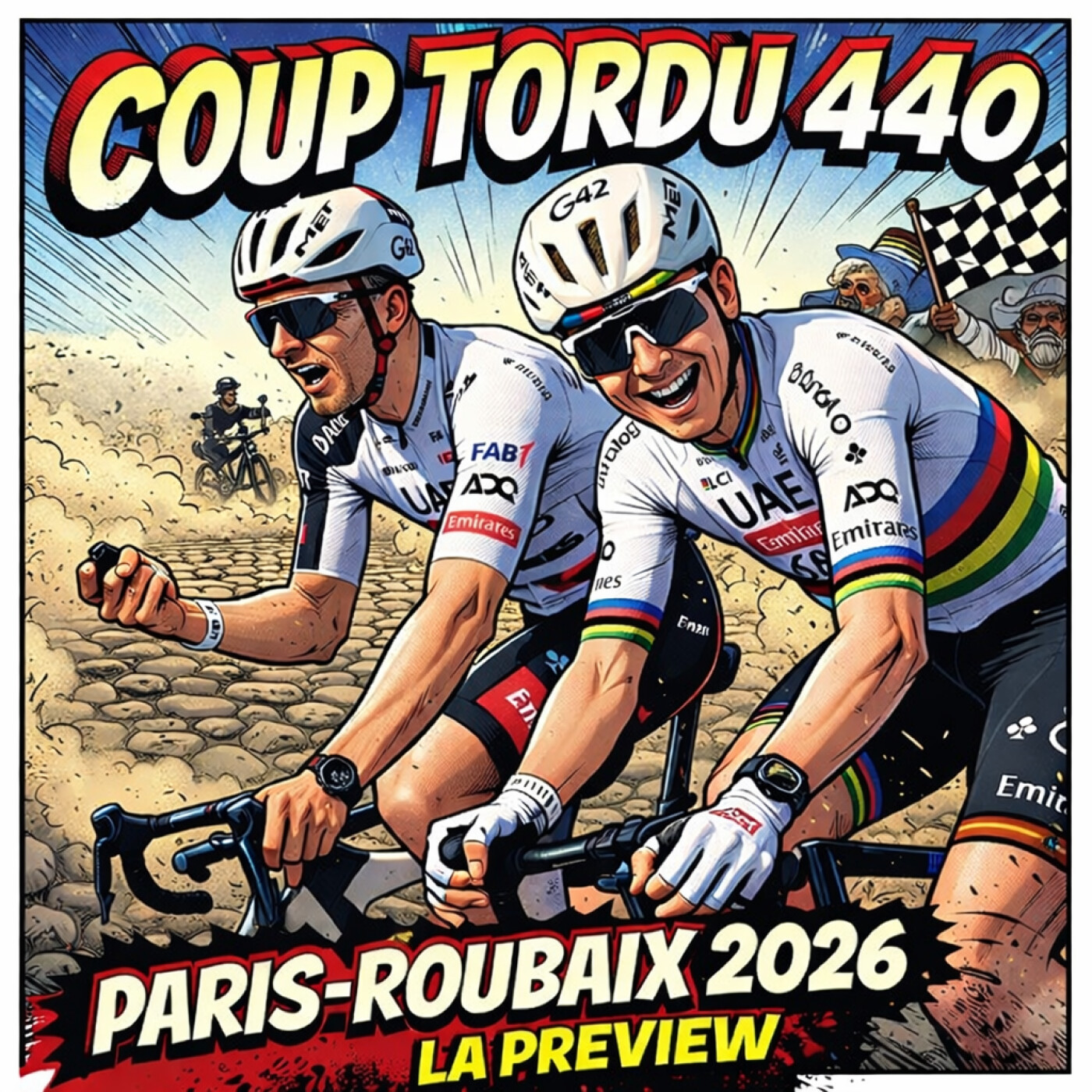 COUP TORDU 440 : PARIS ROUBAIX 2026, LA PREVIEW episode artwork