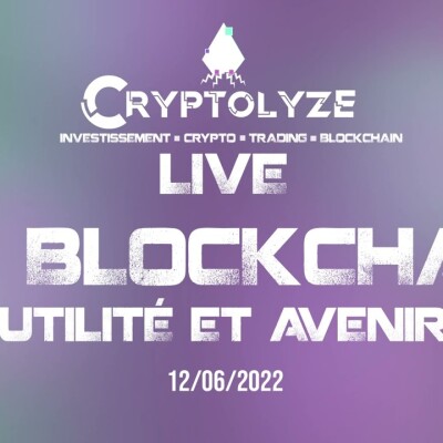 LIVE DISCORD - COMPRENDRE LES BLOCKCHAINS : AVENIR ET CHALLENGE DE LA TECHNOLOGIE ET DES CRYPTOS cover