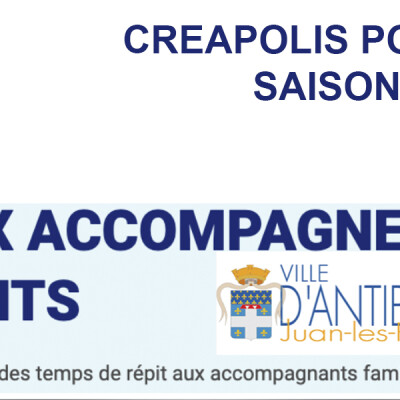 CreApolis (Saison 4) - ÉPISODE 04 - Sarah THOMAS-BILLOT, le Relais Club des Aidants d'Antibes Juan-les-Pins cover