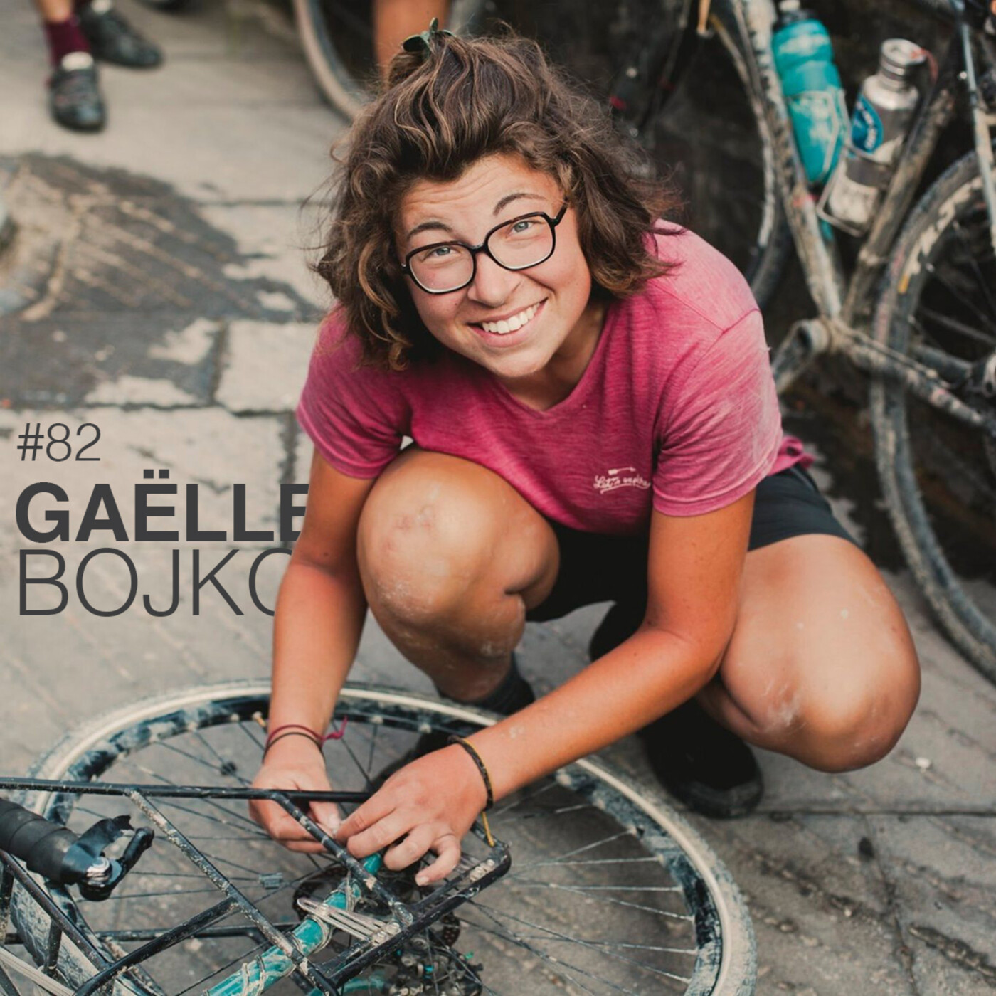 Episode 82 - Gaëlle Bojko - Un tour d'Europe à vélo, les Carpates, le lac Baïkal... episode artwork