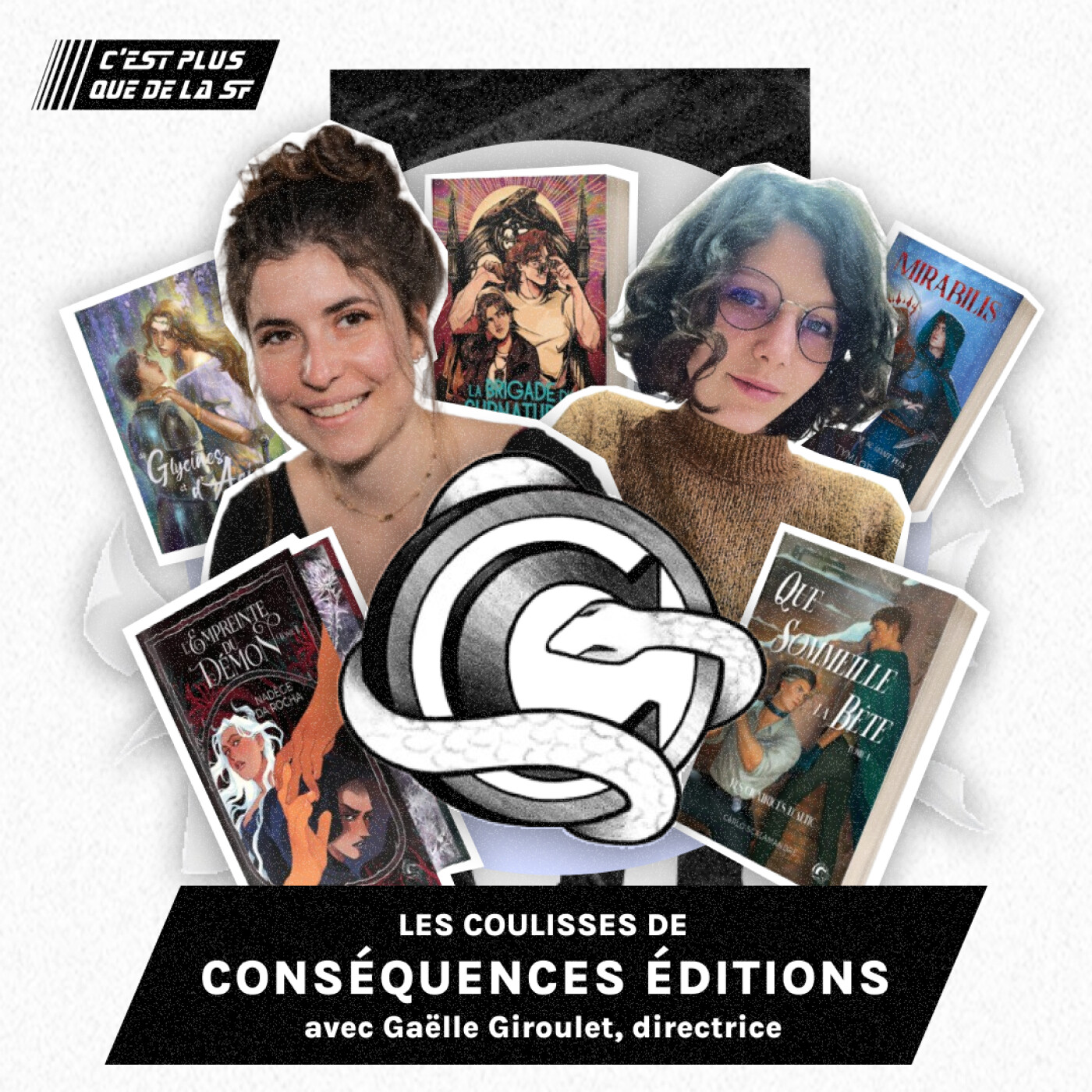 Les coulisses de Conséquences Editions - Gaëlle Giroulet #podcast bonus