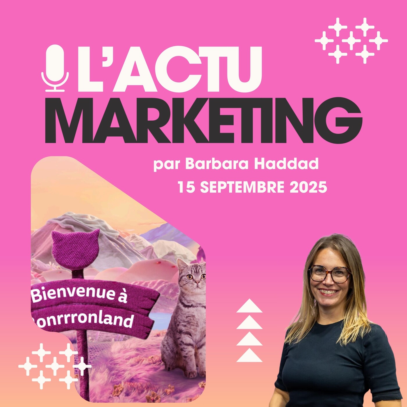 L'ACTU MARKETING - 15 septembre 2025 : Whiskas, Levi's, Vacances Bleues, LEGO ...