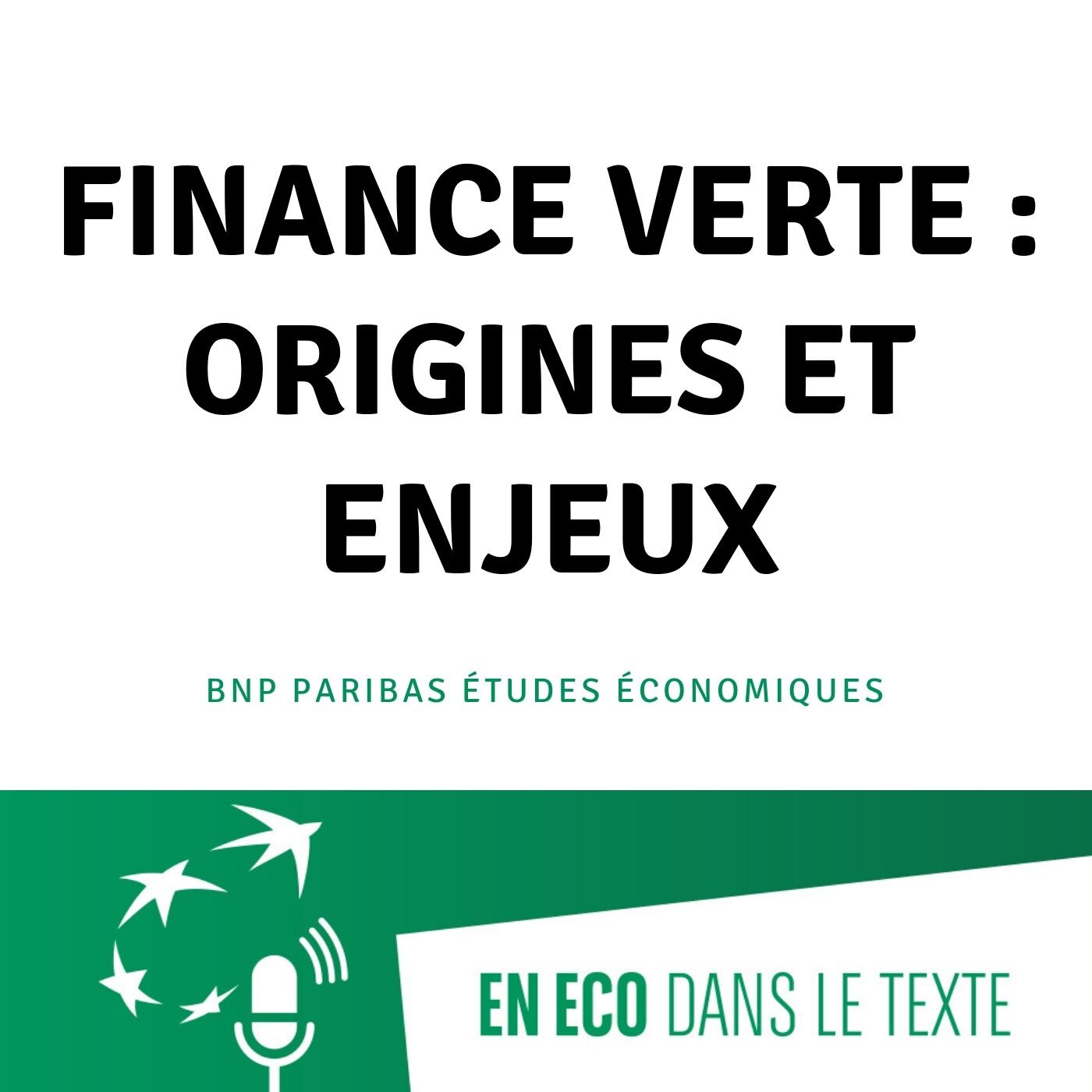 #01 - Finance verte : origines et enjeux episode artwork