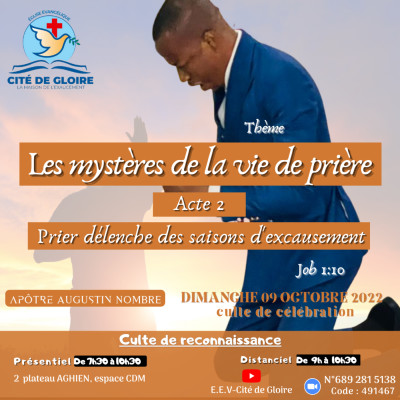 E.E.V-Cité de Gloire: Les mystères de la vie de prière - acte 2 cover