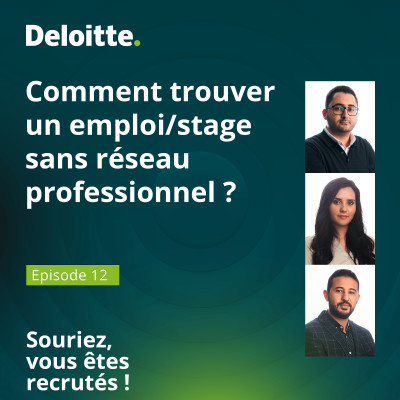 EP. #12 - Comment trouver un emploi/stage sans réseau professionnel ? cover