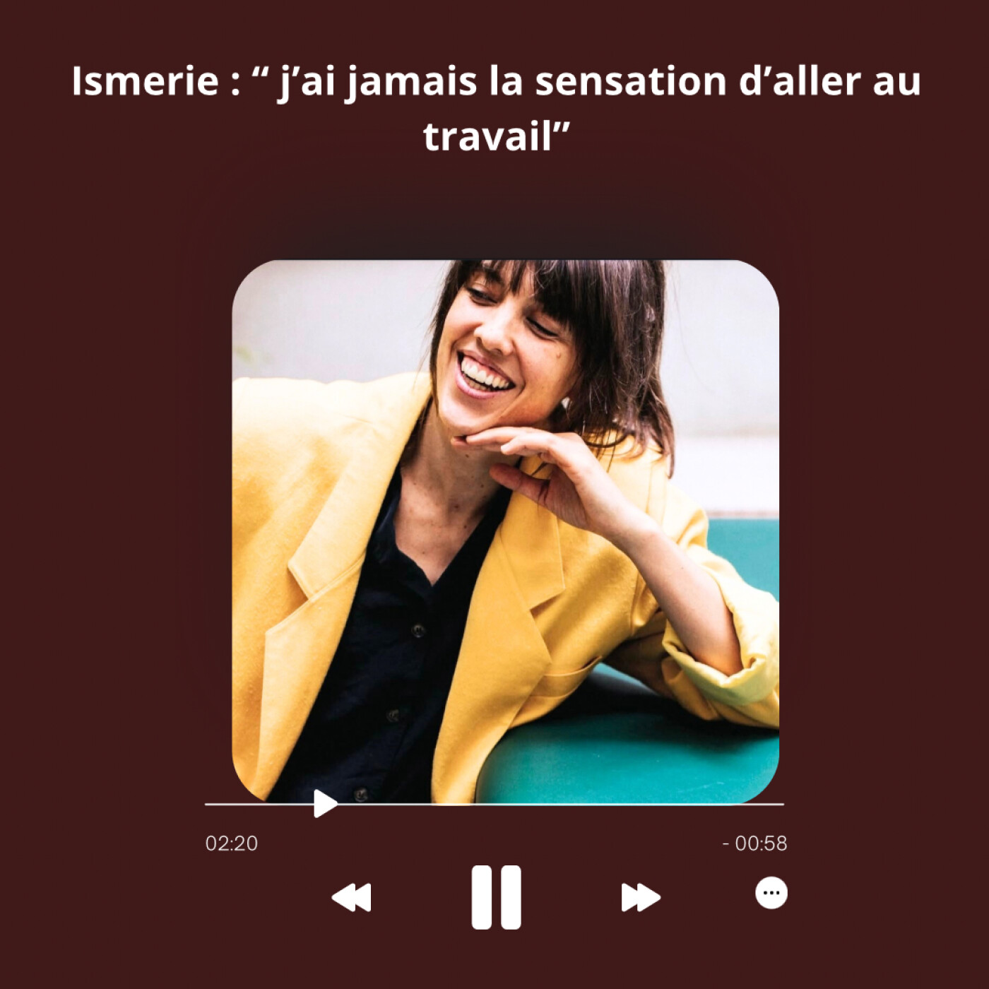 Mèche à Mèche avec Ismérie : " J'ai jamais la sensation d'aller au travail"