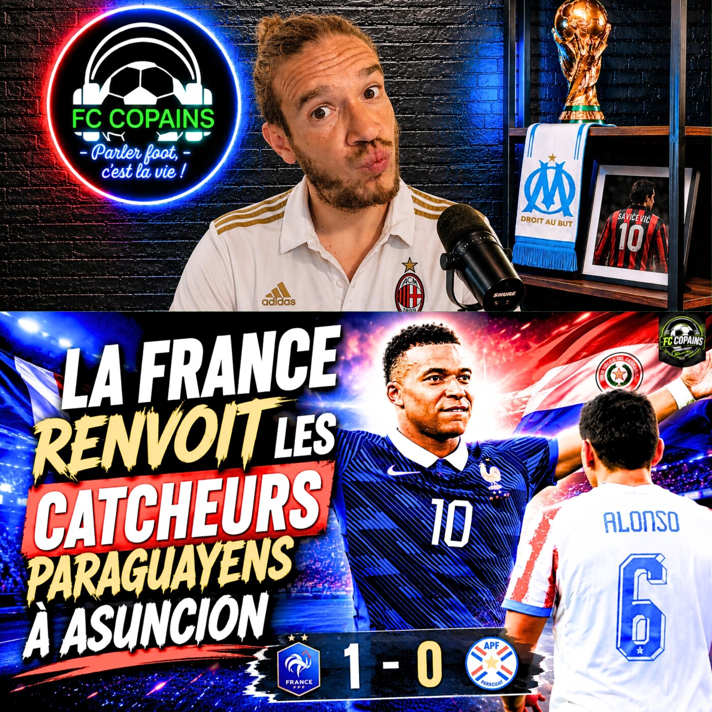 Débat Coupe du Monde 2026 - France vs Paraguay le debrief - Les Bleus renvoient les catcheurs paraguayens à Asuncion