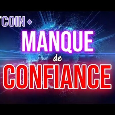 ✨BITCOIN : UN MANQUE DE CONFIANCE DES INVESTISSEURS !  -ANALYSE CRYPTO BTC cover