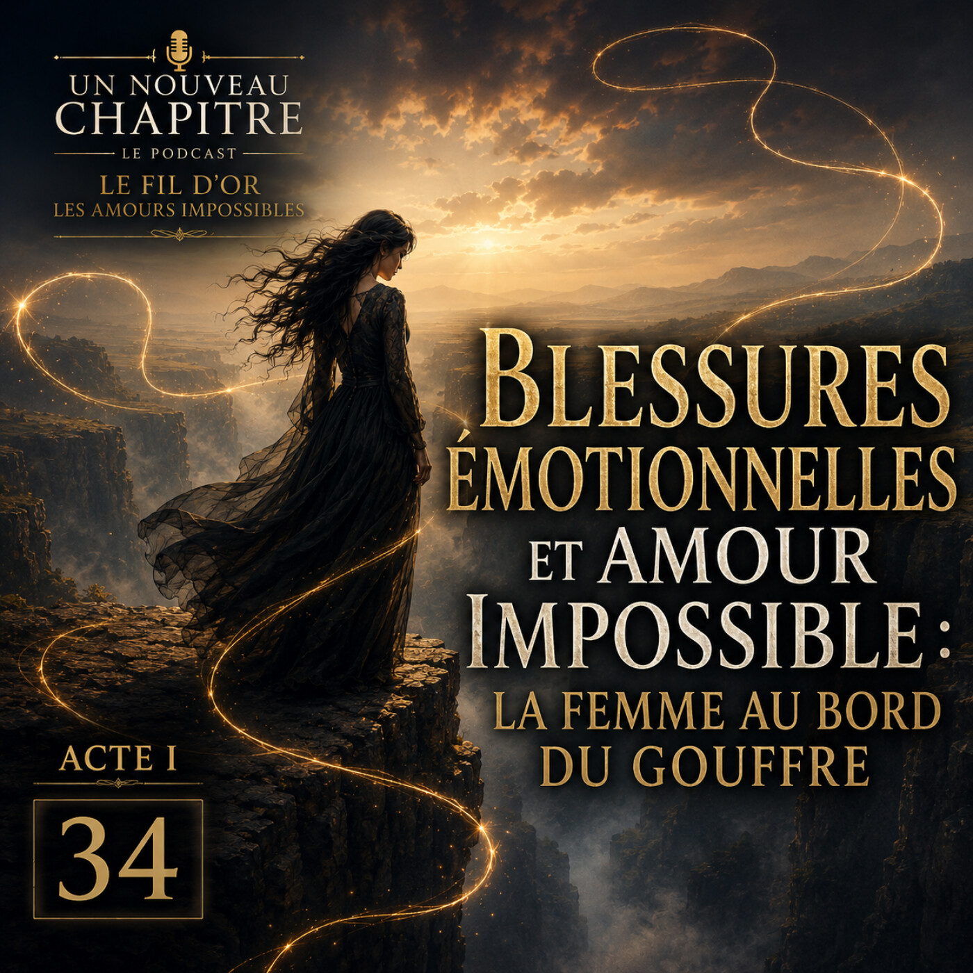 #34 Blessures émotionnelles et amour impossible : la femme au bord du gouffre episode artwork