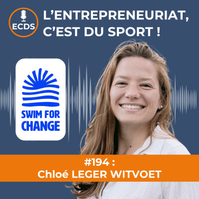 Chloé LEGER WITVOET de SWIM FOR CHANGE cover