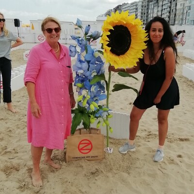 Zoute Beach Flower Festival- Anne Verbreyt-Creatin Colorful Décorations cover