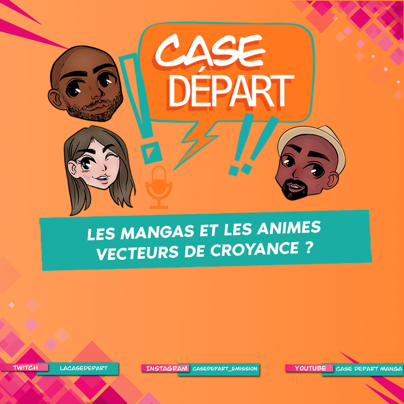 Case Départ - Le podcast manga et développement personnel