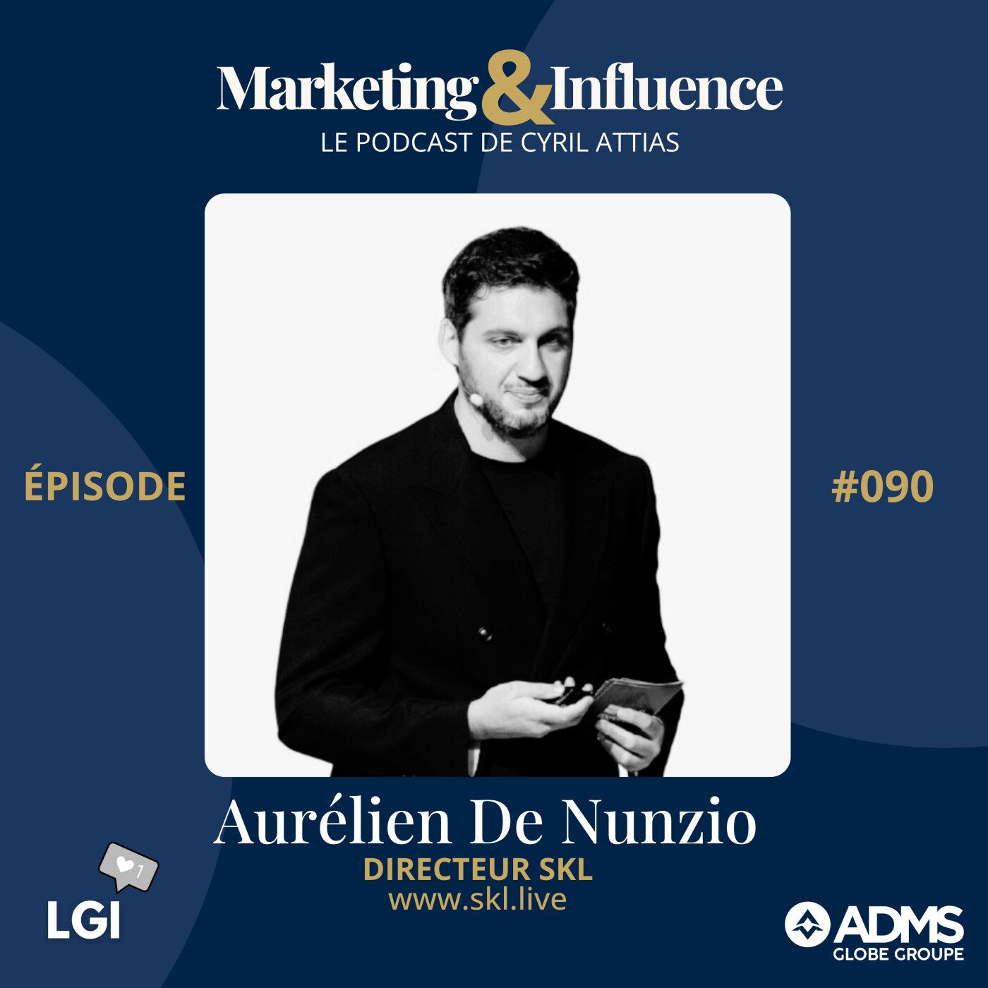 90 - Aurélien De Nunzio - SKL La plateforme pour aider les entrepreneurs avec Éric Larchevêque