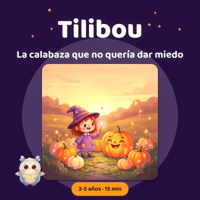 La calabaza que no quería dar miedo