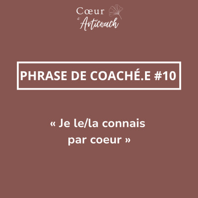 [PDC #10] « Je le/la connais par coeur » cover