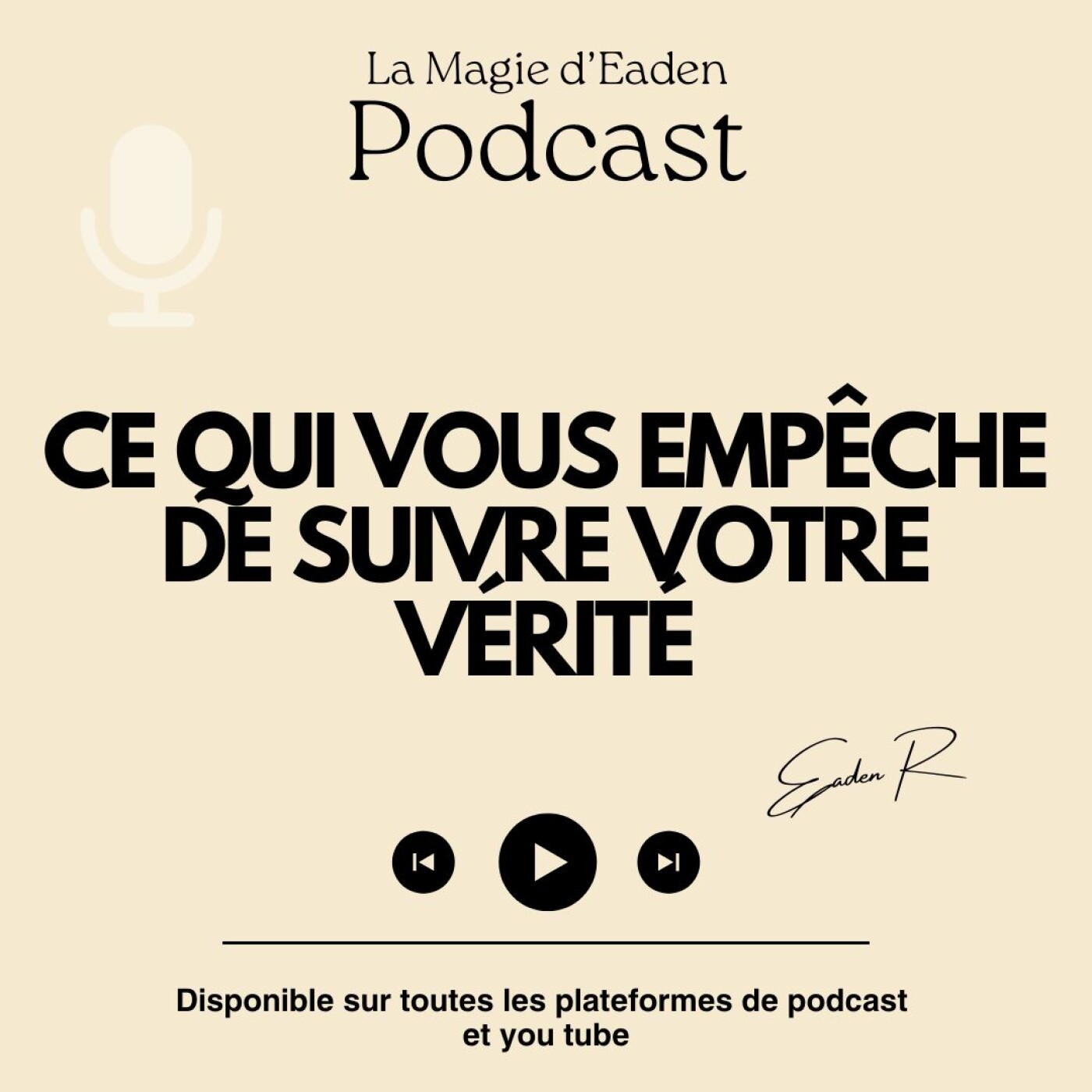 Ce qui vous empêche de suivre votre propre vérité