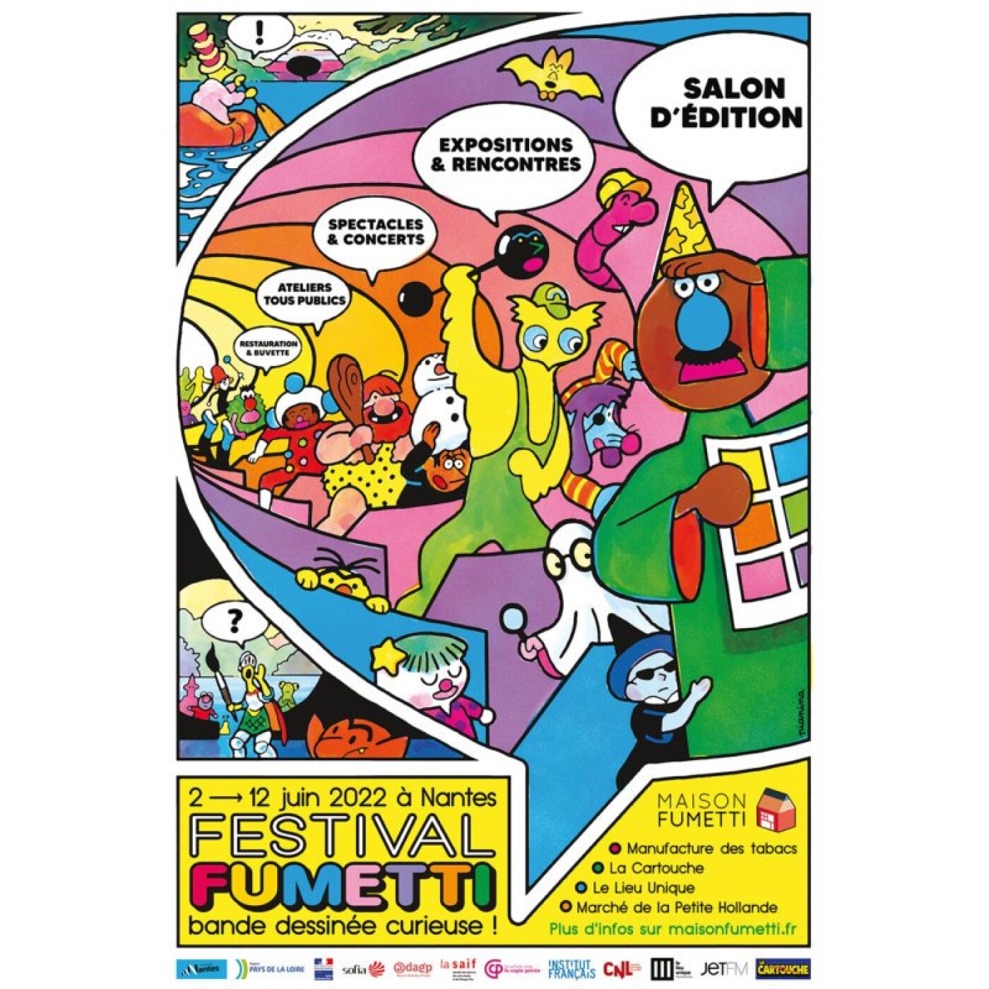 Tout le monde au Festival Fumetti. Dans ma bulle #118 episode artwork