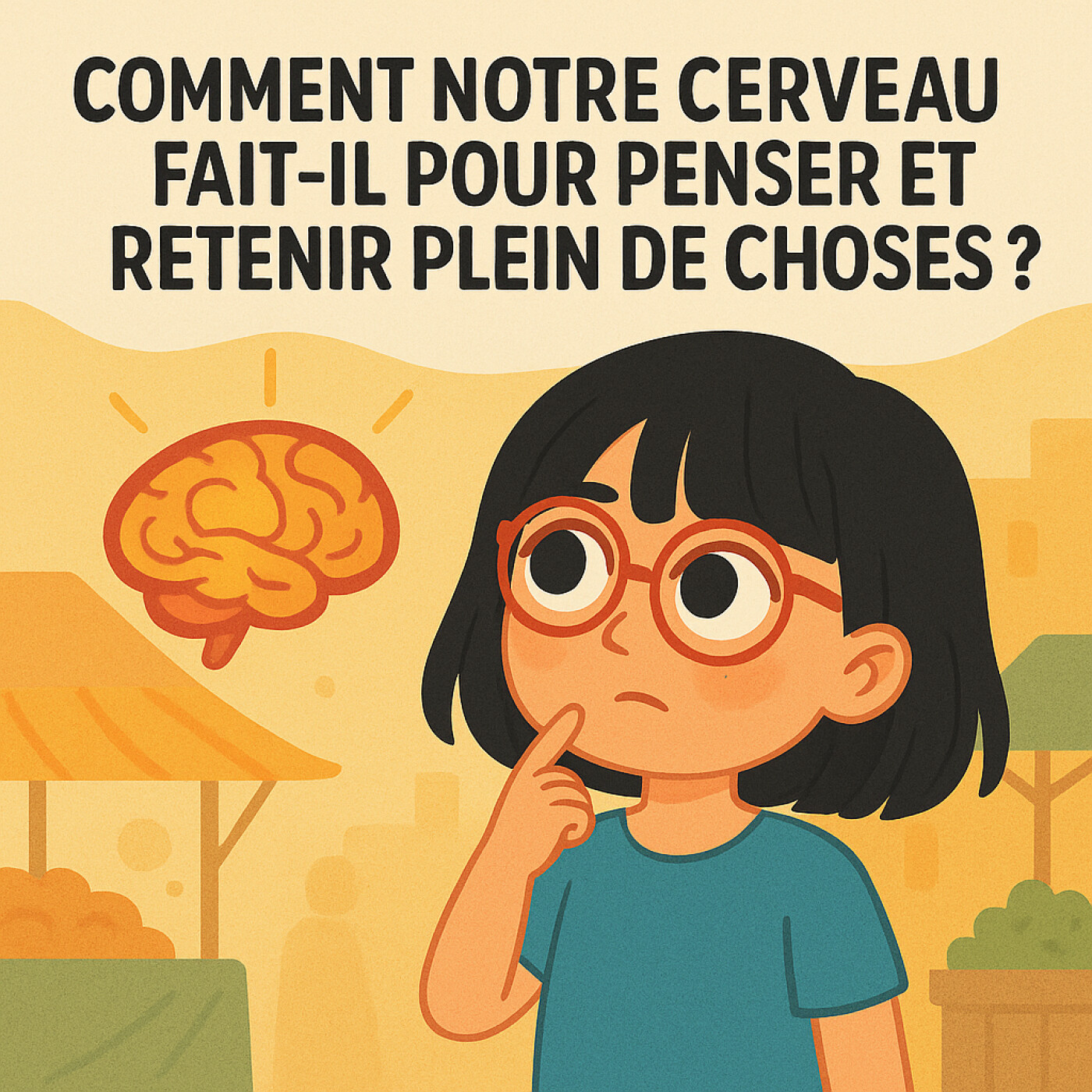 Comment notre cerveau fait-il pour penser et retenir plein de choses ? episode artwork