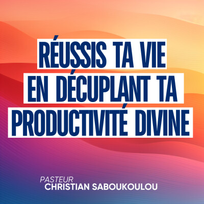 Réussir sa vie (EP14): Réussis ta vie en décuplant ta productivité divine cover